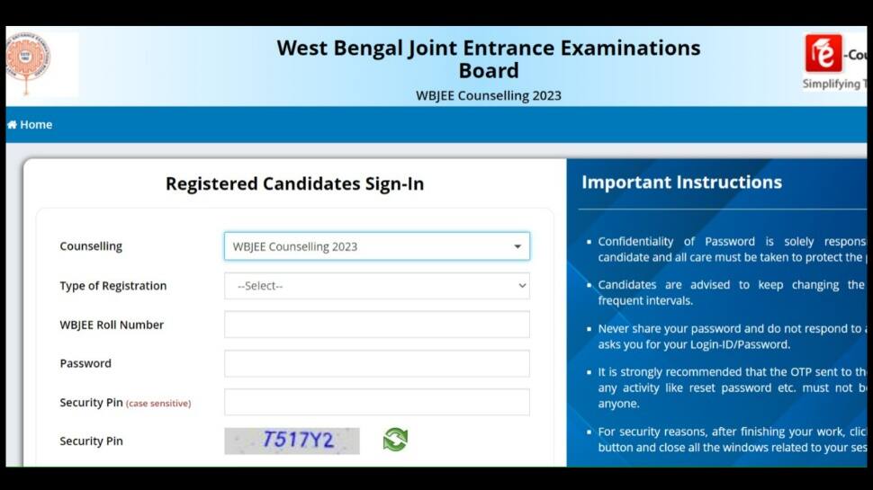 WBJEE 2023 Seat Allotment Result For Round 1 Out On wbjeeb.nic.in, Direct Link To Download Here - Vimarsana News