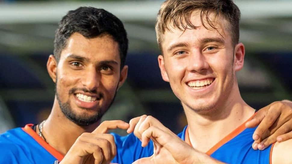 Latest Cricket News: Dewald Brevis Shares Special Message For Mumbai Indians Teammate Tilak Varma After T20I Debut, WATCH