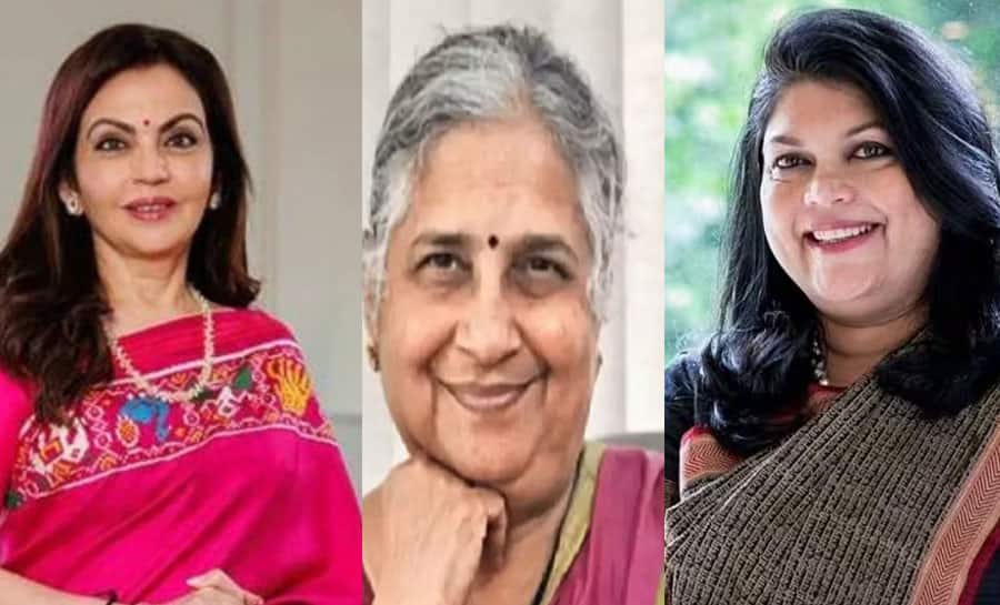 10 Super-Rich Indian Biz Women And Their Educational Qualifications --From Nita Ambani To Sudha Murty