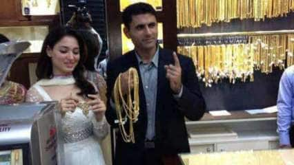 Abdul Razzaq and Tamannaah Bhatia