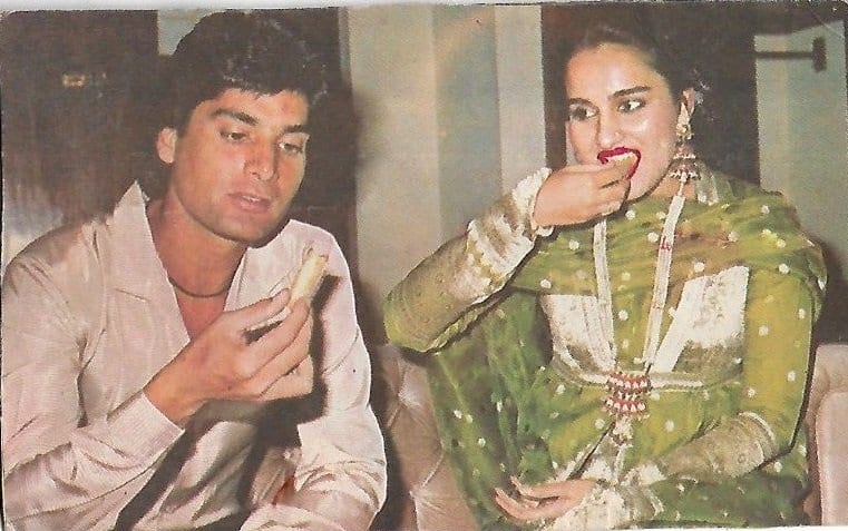 Mohsin Khan and Reena Roy