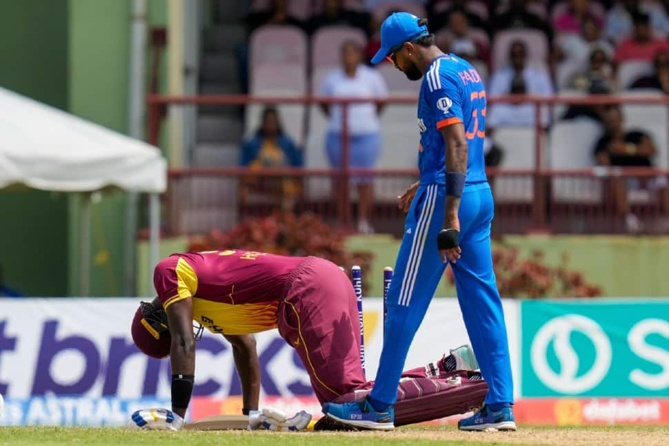 Team India captain Hardik Pandya has now picked up India's third-most wickets (73). He went past Jasprit Bumrah and R Ashwin’s tally of 70 and 72 wickets, respectively. Yuzvendra Chahal (95) and Bhuvneshwar Kumar(90) are in the top two spots. (Photo: AP)