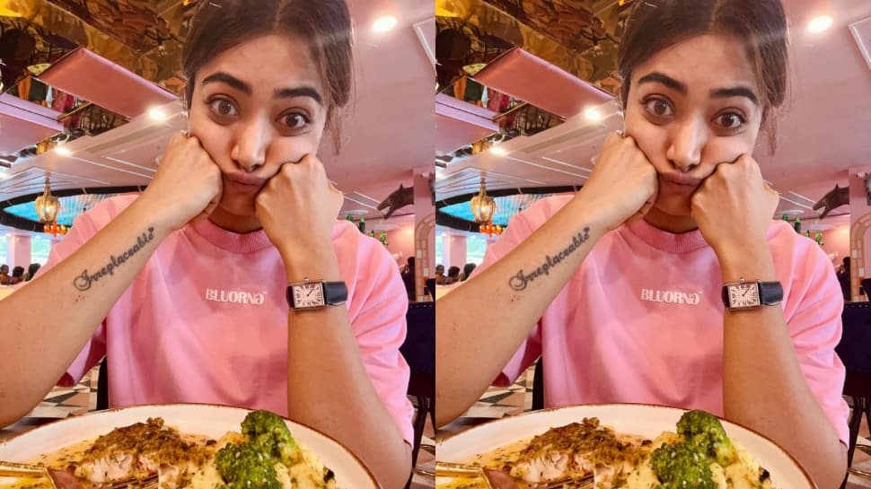 Rashmika Mandannas One True Love Is Food And Heres Proof In Pics News Zee News 