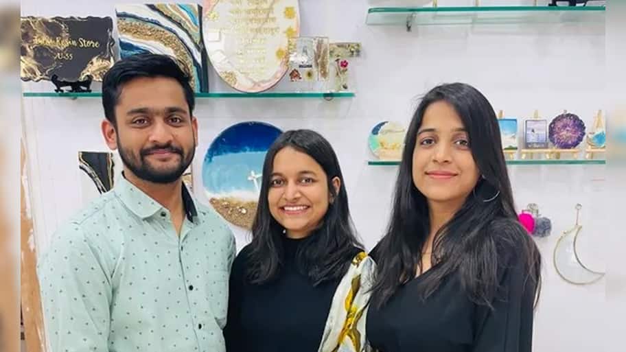 An Artistic Journey: How These Gujarati Siblings In Their 20s Made Resin Art Startup A Success Earning Crores