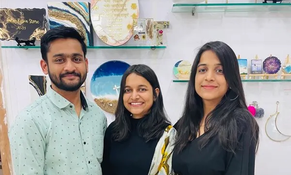 An Artistic Journey: How These Gujarati Siblings In Their 20s Made Resin Art Startup A Success Earning Crores An Artistic Journey: How These Gujarati Siblings In Their 20s Made Resin Art Startup A Success Earning Crores