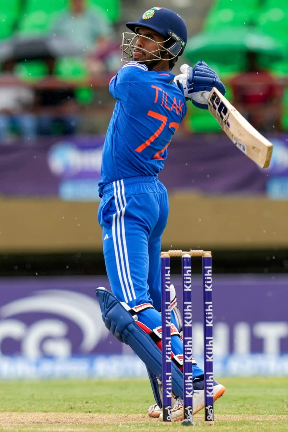 Tilak Varma becomes the second Indian batter after Suryakumar Yadav to register three 30+ scores in first three T20Is. (Photo: AP)