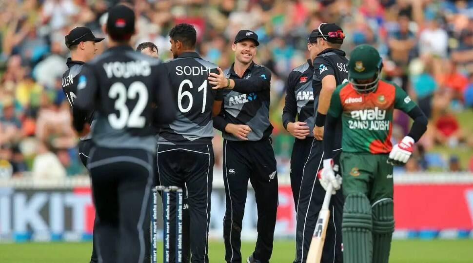 2019 World Cup runners-up New Zealand will face Bangladesh on October 13 instead of October 14 at the MA Chidambaram Stadium in Chennai and their day match will now be a Day/Night fixture. (Source: Twitter)