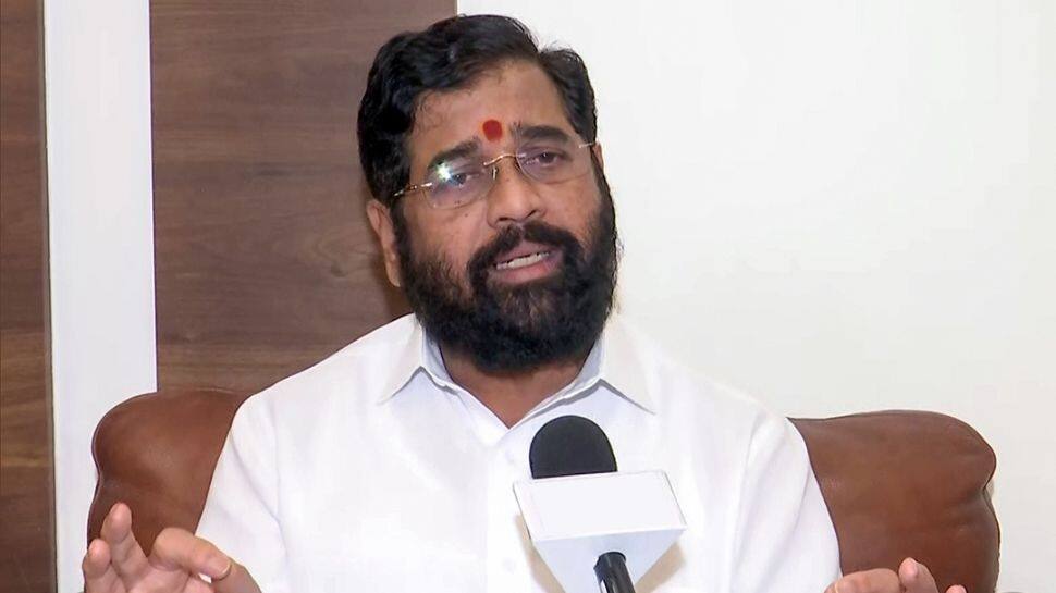 Maharashtra CM Eknath Shinde&#039;s Helicopter Diverted To Mumbai Due To Bad Weather