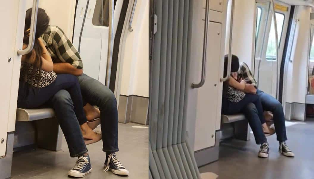 Love Unleashed: Delhi Metro Carriage Becomes Canvas For Modern Romance, Sparks Social Debate