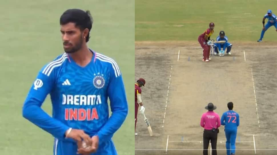 WATCH: Tilak Varma Picks Maiden Wicket Off His 2nd Ball In International Cricket; Mumbai Indians Ask &#039;Is There Anything...&#039;