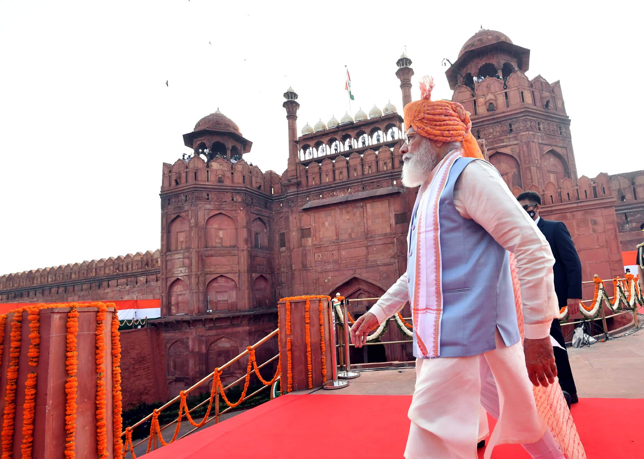 Independence Day: PM Modi's Kolhapuri Pheta Style Turban In 2021