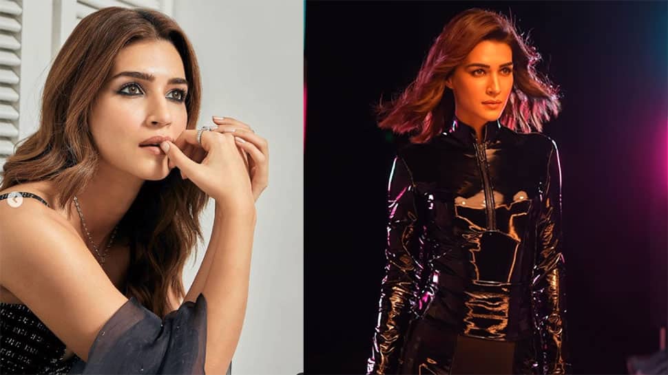 Kriti Sanon Stuns In Black Latex Dress, Gets Into Full Action Mode, Watch Video