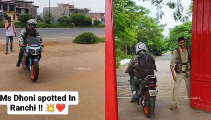 MS Dhoni Roars Through Ranchi On Honda Repsol 150, Video Goes Viral - Watch