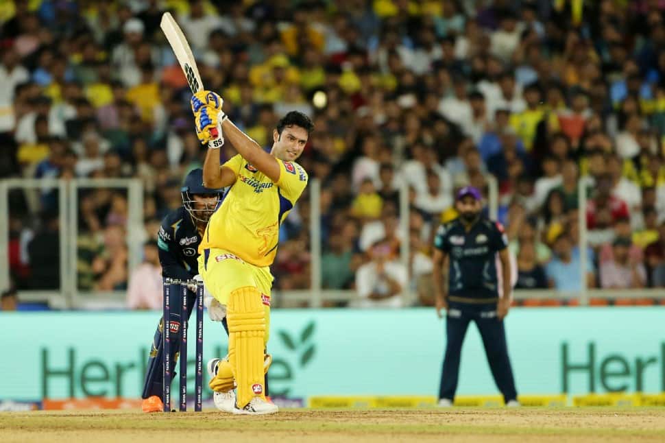 Chennai Super Kings all-rounder Shivam Dube is making a comeback into the Indian team. Dube piled up 418 runs at a strike-rate of over 158 for MS Dhoni's CSK in IPL 2023. (Photo: ANI)