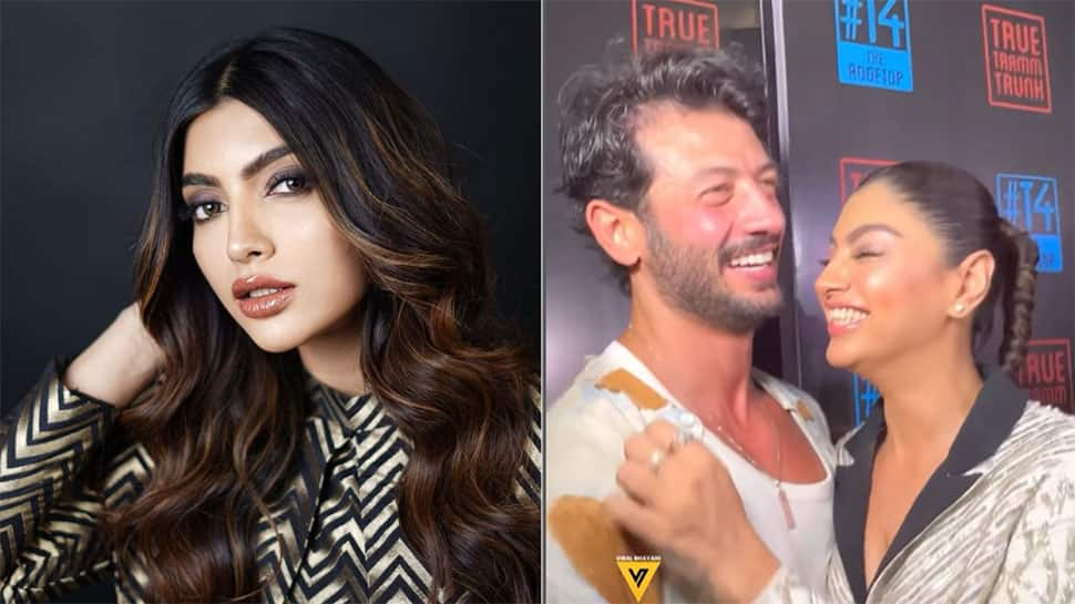 Jad Hadid, Akanksha Puri Recreate Infamous Kiss From Bigg Boss OTT 2, Kiss Each Other Before Paps