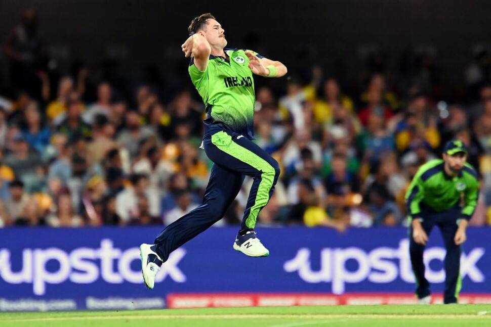 Ireland pacer Mark Adair is 2nd highest wicket-taker in ODIs in 2023 from Test playing nation. Adair has picked up 27 wickets in 15 matches at an average of 24.51. (Photo: ANI)