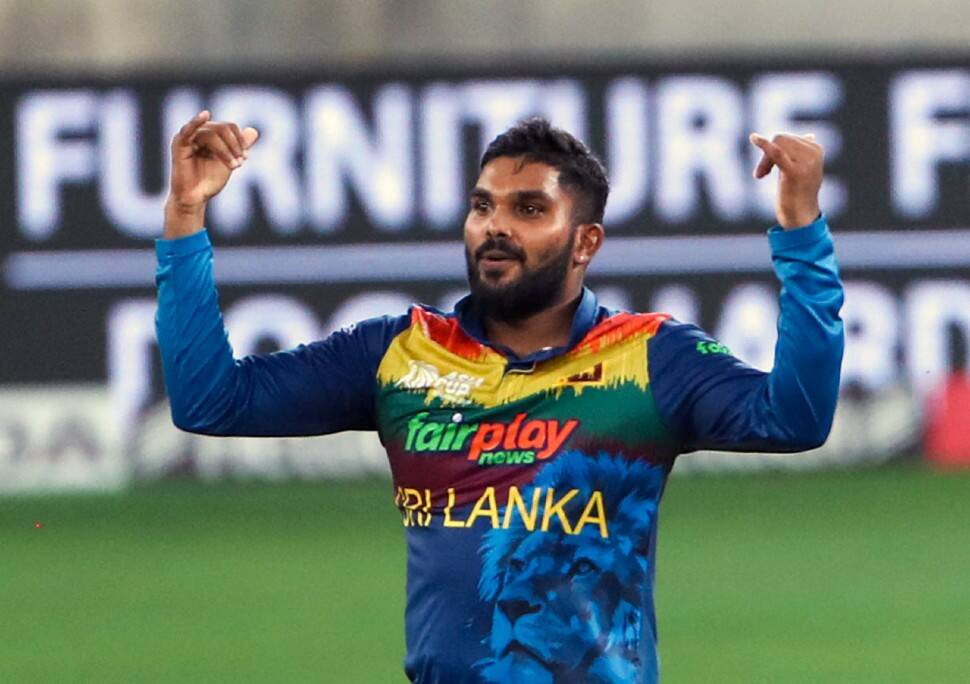 Sri Lanka and Royal Challengers Bangalore leg-spinner Wanindu Hasaranga is the top wicket-taker in ODIs from Test nation in 2023. Hasaranga has picked up 28 wickets in 14 matches at an average of 20.39. (Photo: ANI)