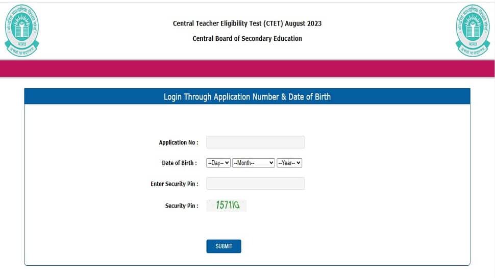 CBSE CTET Admit Card 2023: CTET Hall Ticket Released At ctet.nic.in- Check Direct Link, Steps To Download Here