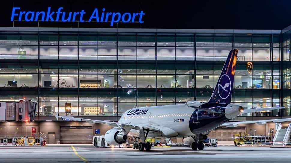 Flooding At Frankfurt Airport Due To Heavy Rain Flights