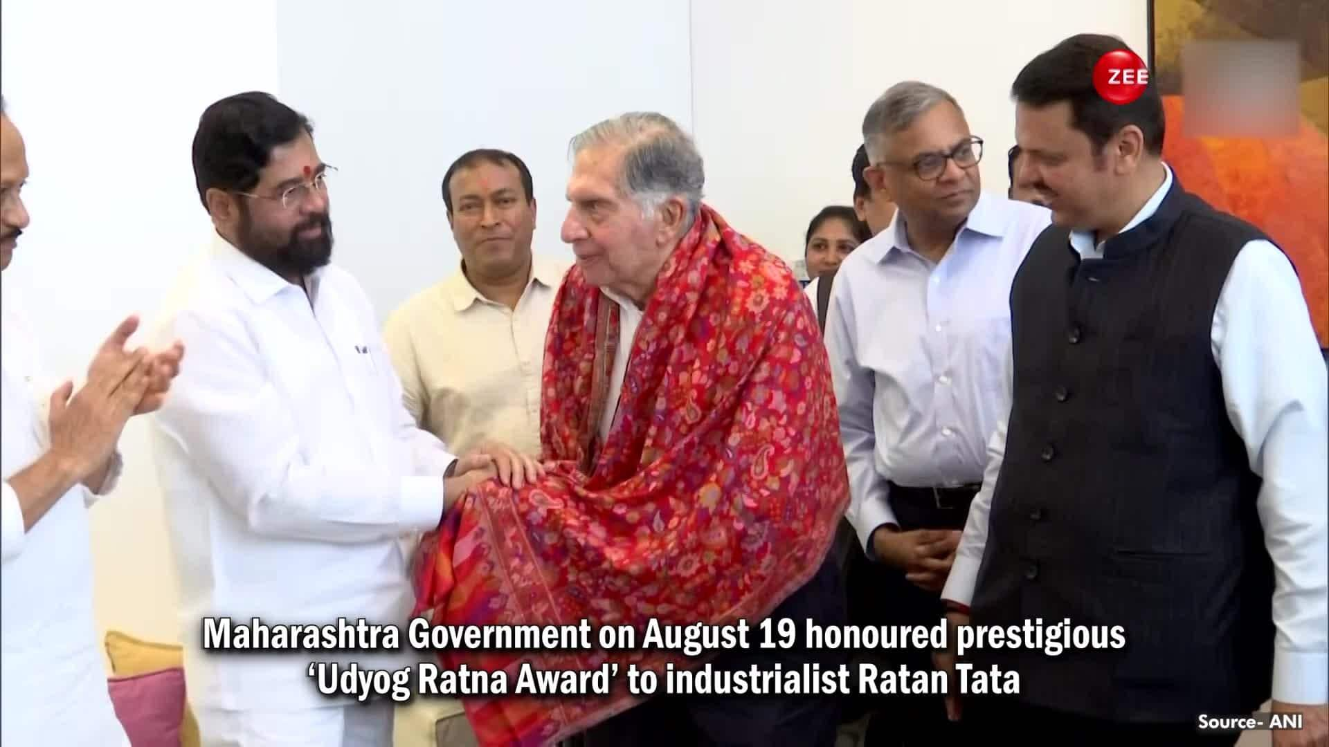 Maharashtra Government Confers ‘Udyog Ratna Award’ To Industrialist ...