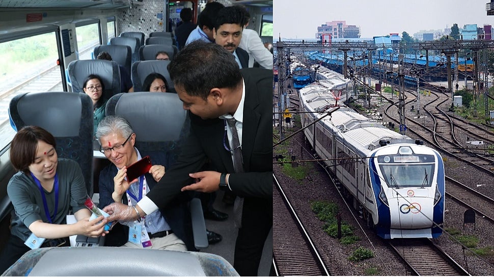 Vande Bharat Express Train Impresses G20 Delegates With Its &#039;Efficiency&#039;: Watch Video