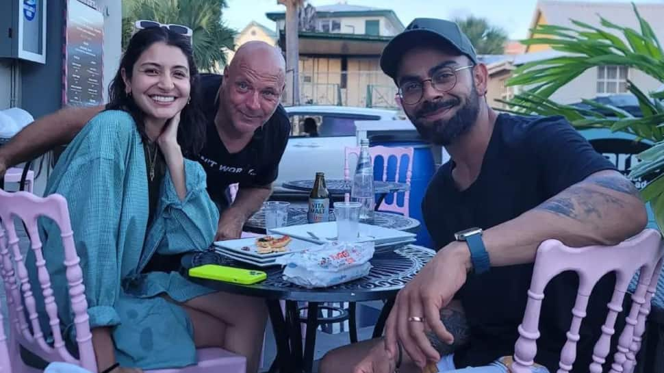 Virat Kohli, Anushka Sharma&#039;s Picture From Romantic Lunch Date In Barbados Goes Viral