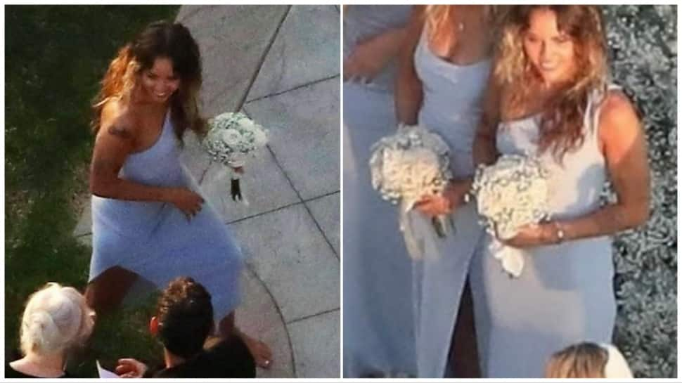 Miley Cryus Looks Splendid As Maid Of Honour At Mom Tish&#039;s Wedding 