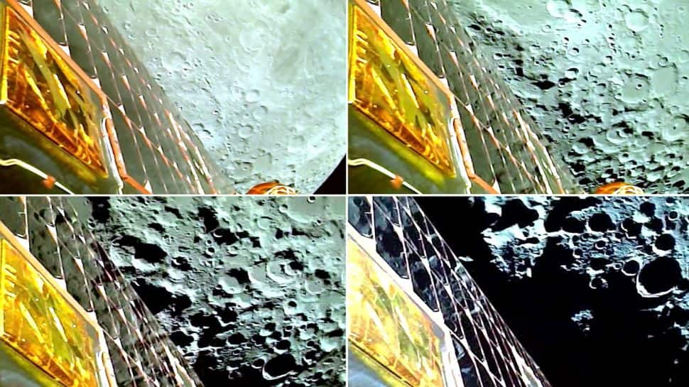 First images of moon captured by Chandrayaan-3