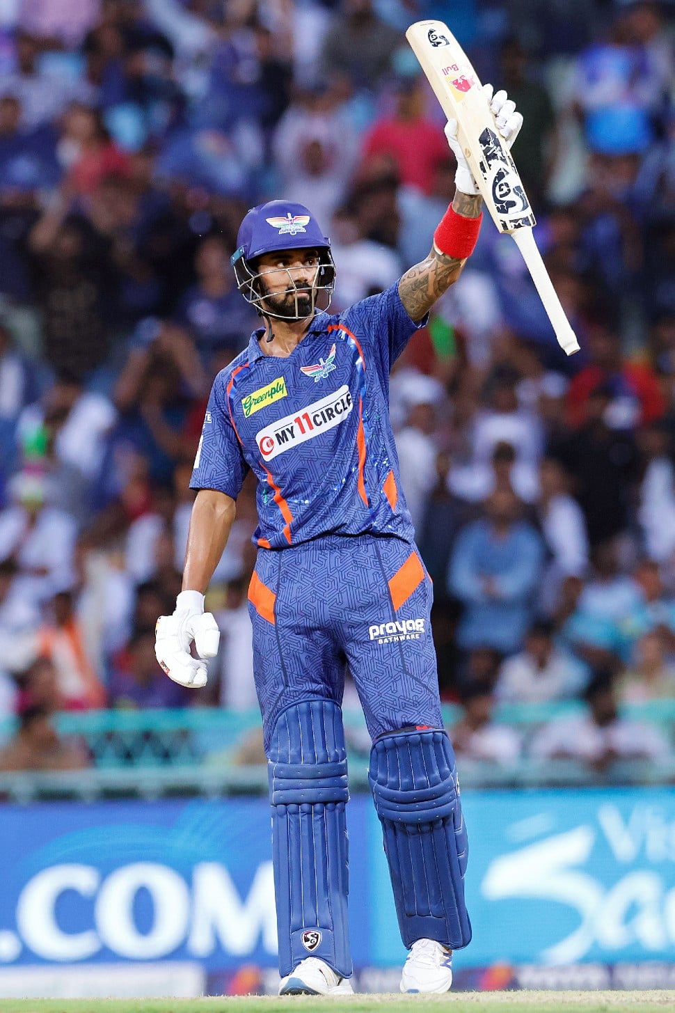 Lucknow Super Giants will also be represented by only 1 player, their skipper KL Rahul who will be returning from a thigh injury. However, Rahul has picked up a niggle and may not be available for India vs Pakistan Asia Cup 2023 opener. (Photo: ANI)