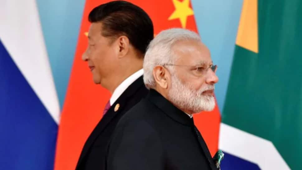 PM Modi, Xi Jinping Shake Hands, Engage In Brief Conversation At BRICS Summit - WATCH