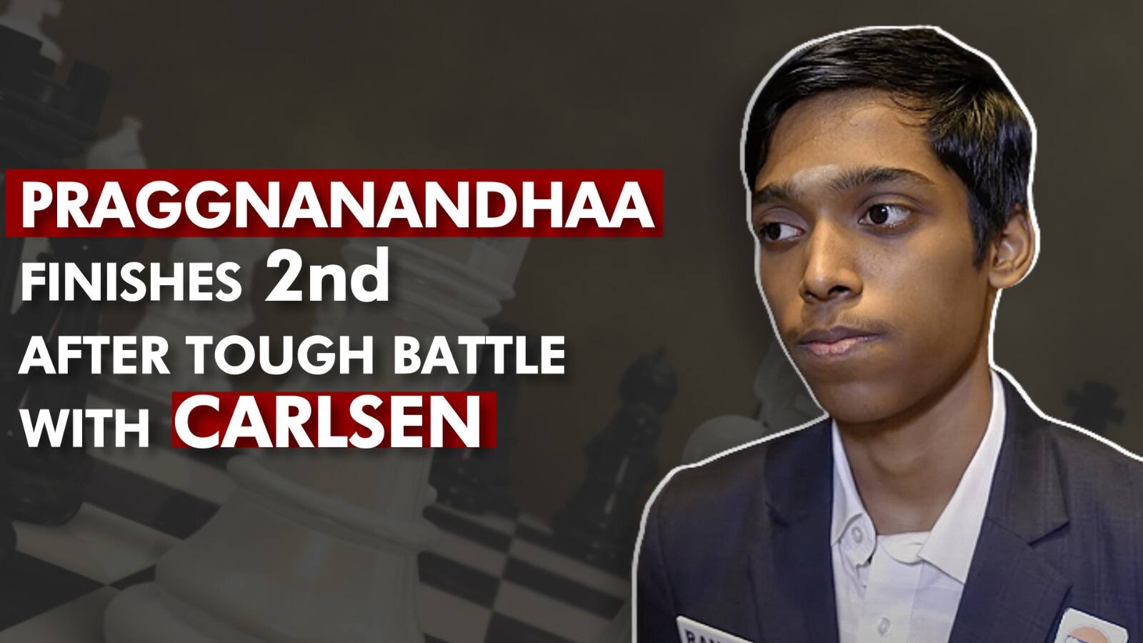 Chess World Cup 2023 Final: India's Praggnanandhaa finishes 2nd