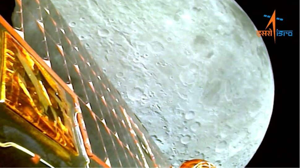 ISRO Releases Video Of Moon Taken By Chandrayaan-3 Lander Just Before Historic Touchdown - WATCH