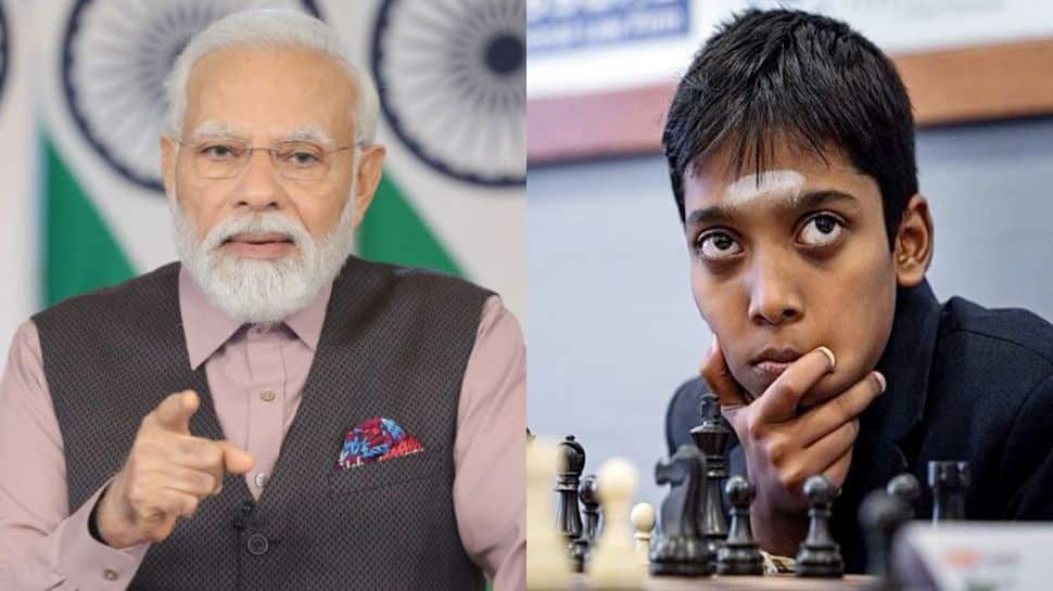 PM Narendra Modi Lauds Chess Prodigy R Praggnanandhaa for