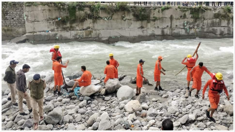 NDRF Rescues 51 Stranded People From Cloud Burst Incident Sites In Mandi Amid Yellow Alert In Himachal Pradesh