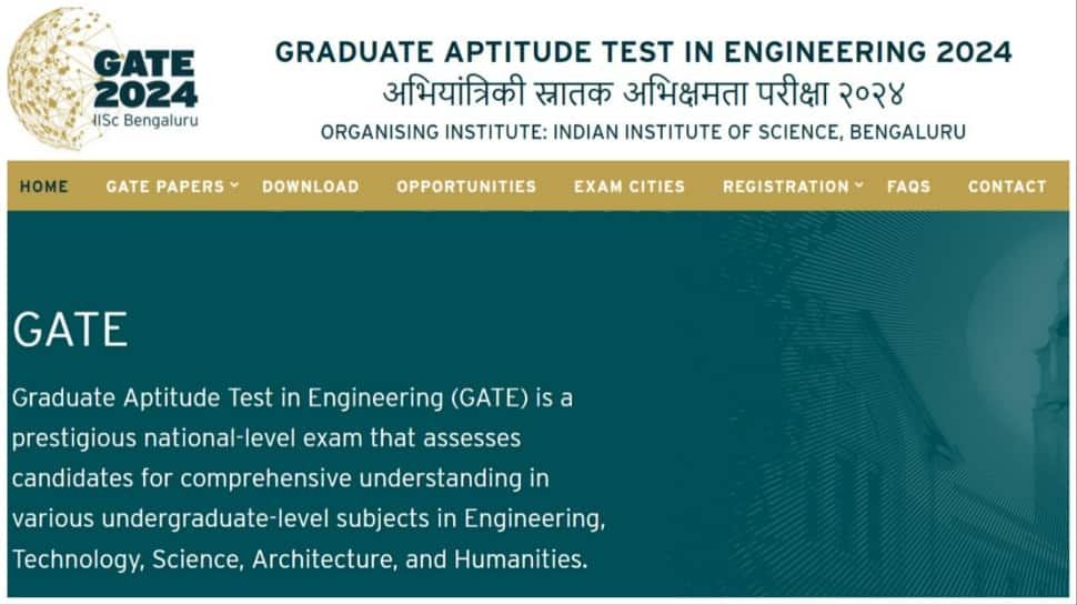 GATE 2024: IISc Bengaluru Issues New Date To Start Registration On gate2024.iisc.ac.in, Check Official Schedule Here