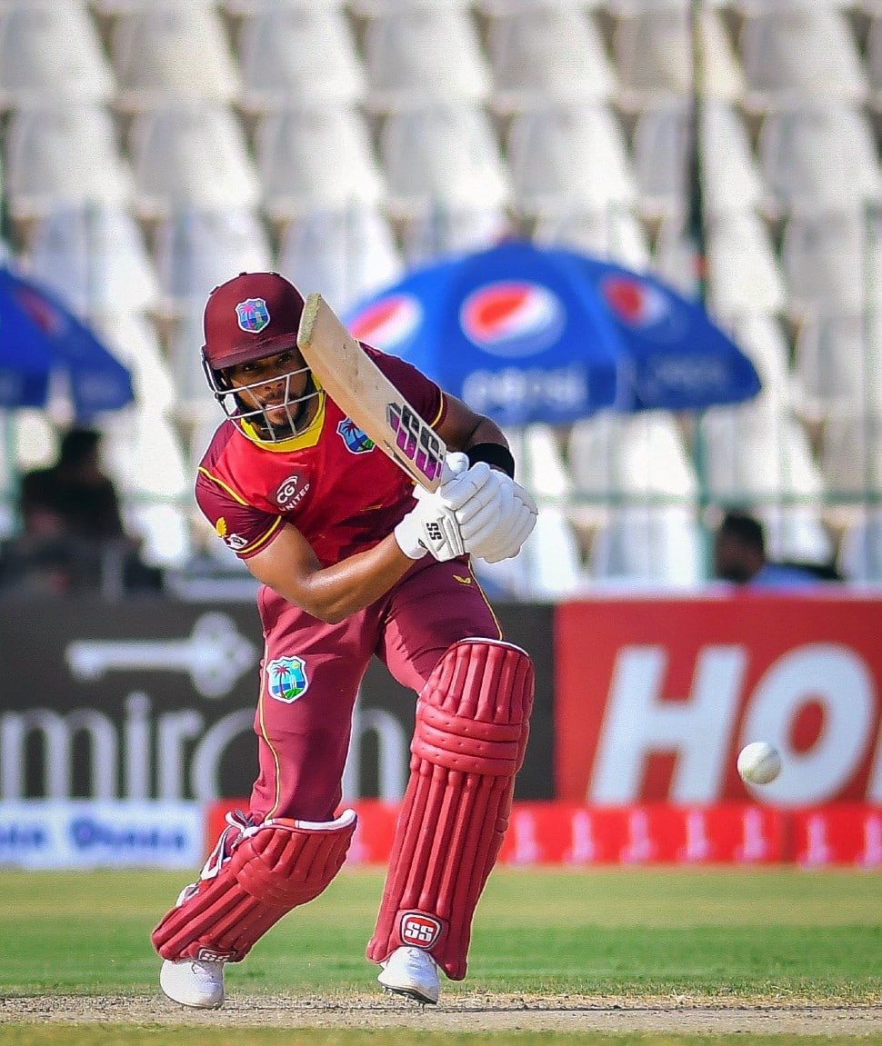 West Indies ODI captain Shai Hope notched up 4,436 runs in his first 100 ODI outings at an average of 50.4 with 14 hundreds. (Photo: ANI)