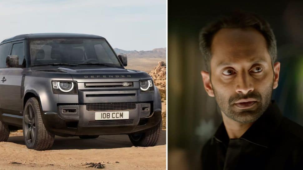 Actor Fahadh Faasil Buys New Land Rover Defender SUV Worth Over Rs 2.11 Crore