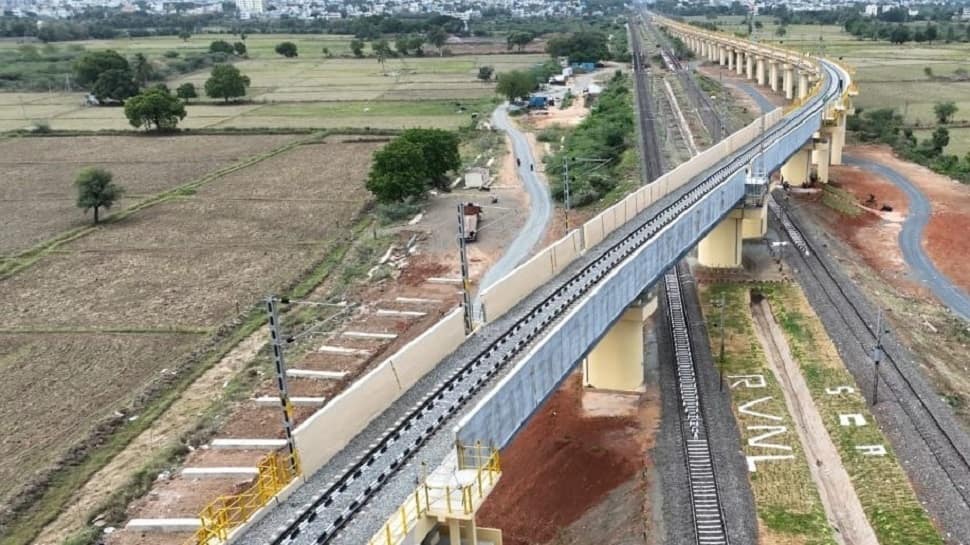 Indian Railways Commissions Longest Rail Flyover Between Gudur And Manubolu: Check Pics