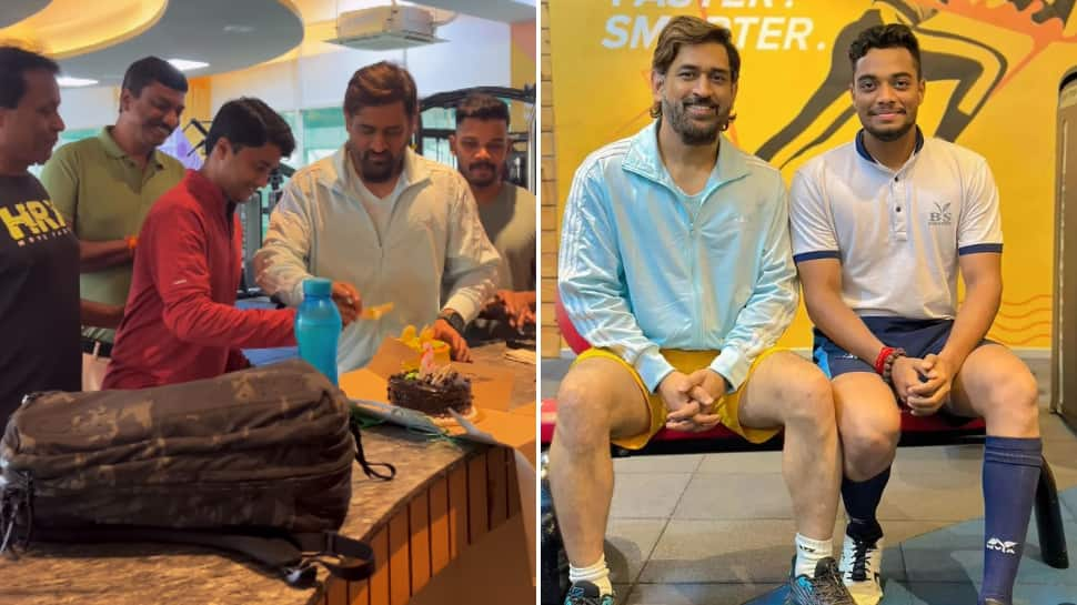 MS Dhoni Celebrates CSK&#039;s IPL Victory With Friends In Gym, Says, &#039;Kaun Dieting Pe Hai&#039; - Watch