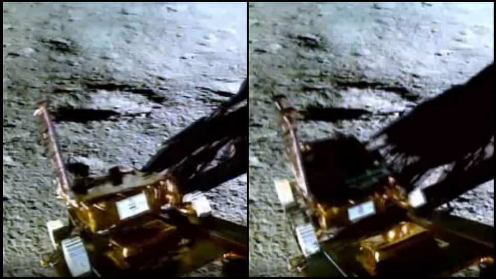 Chandrayaan-3: Pragyan's First Moon walk