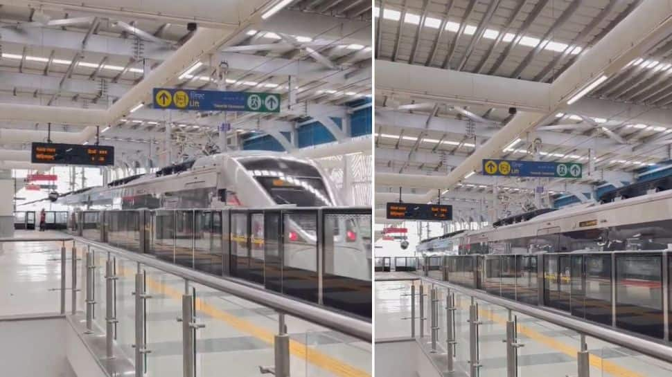 &#039;Looks superb!&#039; Netizens Impressed With Stunning Infra Of Delhi-Meerut RAPIDX Station