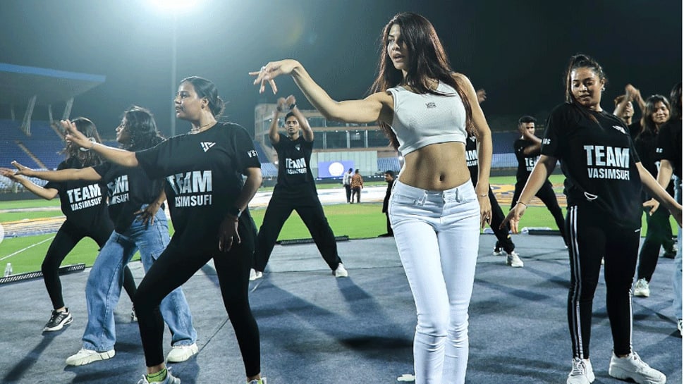 Jacqueline Fernandez Rehearses For Rajasthan Premier League Performance In Jodhpur, See Pics