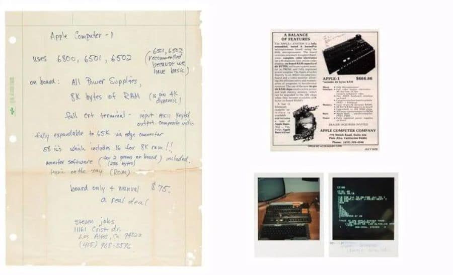 Apple&#039;s Vintage Handwritten Ad By Steve Jobs Sells At Whopping Cost In Auction. See Pic.