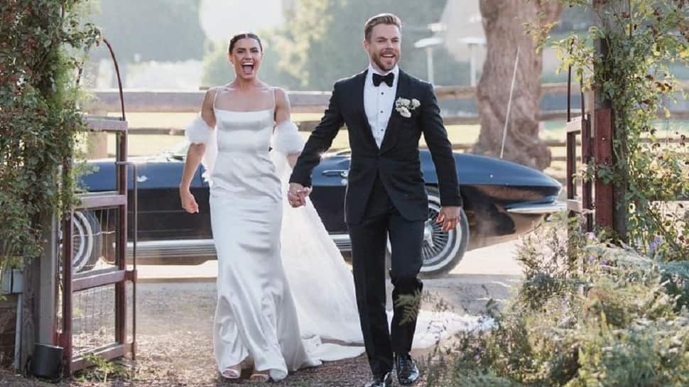 &#039;Dancing With The Stars&#039; Alums, Derek Hough, Hayley Erbert Tie The Knot In California 