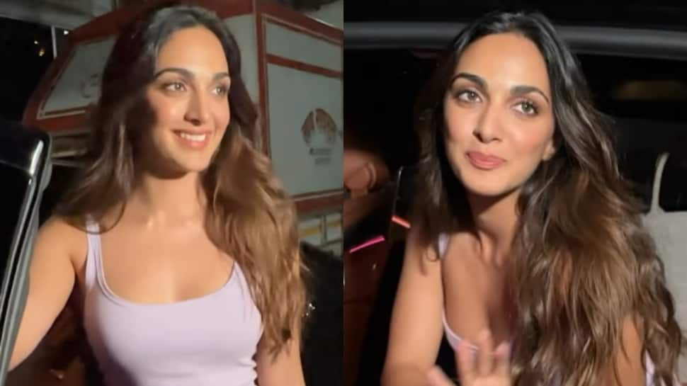 Kiara Advani Slays In Tank Top And Baggy Pants, Fans Call Her Smile &#039;Infectious&#039; - Watch