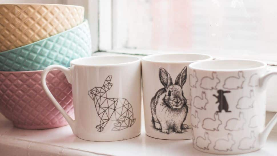 Artistic Combo Of Cups And Mugs