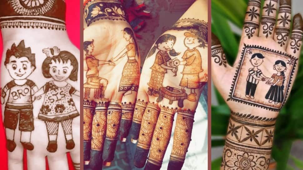 23+ Latest & Trending Mehndi Designs with Adorable Portraits | WeddingBazaar