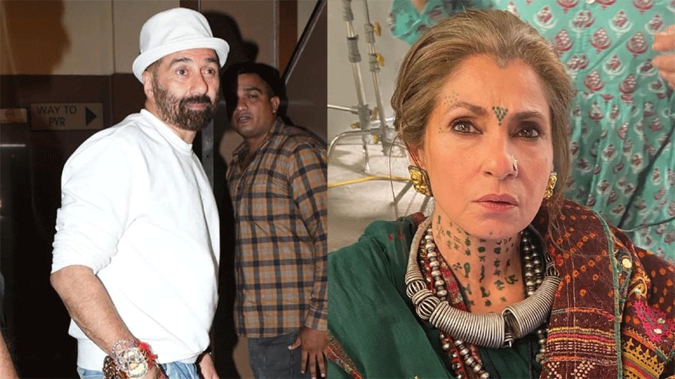 Sunny Deol, Dimple Kapadia, Amrita Singh Spotted Exiting Juhu Building, Is New Film On The Cards?