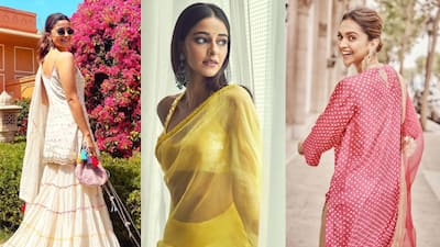 Elevate Your Festive  Look With Celeb-Inspired Ethnic Outfits 