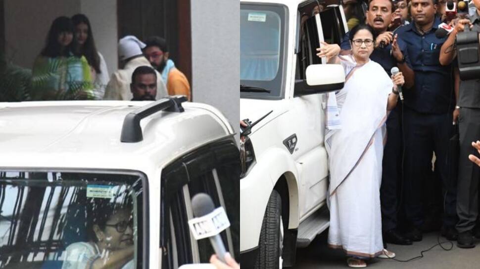 West Bengal Chief Minister Mamata Banerjee Meets Amitabh Bachchan On Raksha Bandhan, Star Family Greets Her - Watch